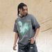 American Style Trendy T-Shirt Short Sleeve Men New Printed Summer National Trend Loose Top_viptrois.com