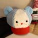 Korean Cute Cartoon Plush Baseball for Women, Warm Versatile in Autumn and Winter, Duck Tongue Hat, Big Head, Wide Face,_viptrois.com