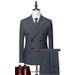 Men's Clothing Boutique Business Casual Photo Shoot Slim Suit Two Piece Suit_viptrois.com