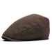 New Beret Men's Casual Versatile Herringbone Duckbill Elderly Hat Forward Cap_viptrois.com