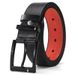 VOOTHOST Fashion Men's Belt Alloy Pin Buckle Casual Jeans Belt Male All-match Leather Formal Business Designer Waistband F0044_viptrois.com