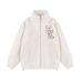 Men's Clothing Men's lamb plush cotton coat thickened fur and leather granular fleece jacket style polar fleece handsome cotton jacket_viptrois.com