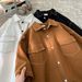 Men's Clothing Spot Summer Japanese Retro Shirt Men New Niche Design Trend Casual Half Sleeved Shirt_viptrois.com