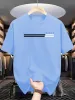 100% Algodão Masculino Verão Tamanho Solto Paris Carta Gráfico Impresso Fino Ajuste Casual Esportes Em Torno Do Pescoço Manga Cu_viptrois.com