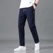 Men's Clothing Large Size Fashion Spot Straight Pants_viptrois.com