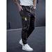 Men's Stretch Jogger Jeans | Elastic Waist & Cuffed Ankles For Comfort & Style | Casual Streetwear Pants_viptrois.com