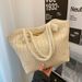 Women's Tote Bags Straw-woven Single-shoulder Tote Bags Are In Vogue. Large-capacity Fresh Woven Handbags Are Popular For Women_viptrois.com