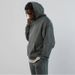 Men's Clothing Men's Solid Color Hooded Sweatshirt - American Style Workout Pullover With Kangaroo Pocket_viptrois.com