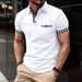 Men's Polo Shirt Golf Shirt Casual Sports Lapel Short Sleeve Fashion Basic Color Block Patchwork Summer Regular Fit Polo Shirt_viptrois.com