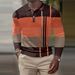 Pulse European And American INS Cross-Border 2024 Spring Button Long Sleeve Men's Sports Polo Shirt_viptrois.com
