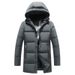 Winter Graphene Long Jacket With Detachable Hat Men, Thickened Trendy Cotton Coat For Men And Women, Casual Warm Wide_viptrois.com