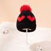 Baby clothing Love wool for boys and girls baby plus fleece warm children's hats_viptrois.com