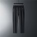 Men's Plus Size Fleece-Lined Jogger Pants – Winter Warm Sweatpants With Elastic Waist & Tapered Cuff (Black, Navy) – Sizes L To 8XL_viptrois.com