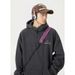 Monochrome Man- 430G Heavyweight Fleece Half-Zip For Men Spring New American Retro Texture Hoodie Jacket_viptrois.com