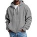 Men's Hooded Zipper 3D Printed Men's Double Hood Sweater_viptrois.com