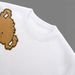 2024 Spring And Autumn Fashion Round Neck Bear Embroidered Fleece Sweatshirt_viptrois.com