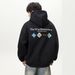 Nordmann Petal Print American Style For Men, Autumn New Heavyweight Texture Trendy Brand Sports Hoodie Casual Jacket_viptrois.com