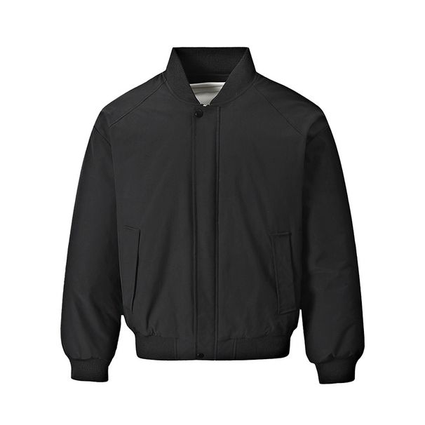 Men's Baseball Collar Cotton Jacket – Thick Warm Coat For Autumn & Winter, Youth Casual Style_viptrois.com