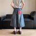 Men's Clothing Plaid Patchwork Denim Shorts New Style Niche High Waist Loose Versatile Slim Straight Leg Cropped Pants Trend_viptrois.com