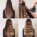 25mm Three-tube Egg Roll Curling Rod With Two Temperature Controls, Fast Heating Portable Curler For Wavy Hair_viptrois.com