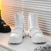 European Warm Series Shoes 2025 Spring New British Style Versatile Casual Men's Thick-Soled Leather Waterproof Wear-Resistant High-Top Martin_viptrois.com