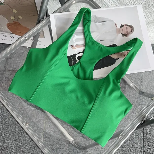 Fashion Women Fitness Sports Underwear For Yoga Sexy Breathable Top Vest Running Fitness Shock-proof Underwear Fitness Tank Top_viptrois.com