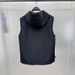 Men's Fall Solid Color Hooded Vest – Lightweight Quick-Dry, Multi-Pocket Utility Sleeveless Jacket For Casual & Outdoor Wear_viptrois.com