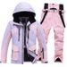 Premium Ski Suit Set – 10K Waterproof & Windproof Snow Gear (Breathable Polyester, Thermal Cotton Lining, Adjustable Fit For Men & Women)_viptrois.com