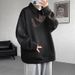 Men's Clothing Lapel Long Sleeved Tops Spring And Autumn Lazy Loose Sweatshirts For Men 2025 Versatile Jacquard Men's Jacket_viptrois.com