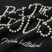 Trendy Brand Vibed Beaded Letter Hoodie Unisex Design Sense Niche Loose Pullover Sweatshirt_viptrois.com