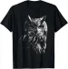 Owl Artwork - Bird Art Animal Owl T-Shirt Mens Womens Tees Top_viptrois.com