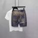 Men's Clothing Denim Shorts Men's Summer American Loose Pants Baita Casual Shorts Control_viptrois.com