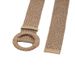 Women Braided Belts Spring And Summer Hot Style Braided Round Buckle Elastic Elastic Pp Grass Girls Belt Versatile Floral Dress_viptrois.com