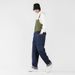 Man's clothing Cargo rompers Men's halter denim pants fashion loose casual suspenders_viptrois.com