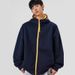 Zipper Cardigan Sweatshirt Men's Design Sense Splicing Hooded Jacket College Style Couple Top_viptrois.com