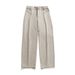 Men's Clothing Pure Cotton Washed Retro Casual Pants Men's Spring New Trend Brand Slightly Loose Japanese Texture Basic Solid Color Trousers_viptrois.com
