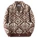Loom European And American Men's Retro Geometric Jacquard Knit Jacket Autumn Winter Long Sleeve Thickened Cardigan Sweater_viptrois.com