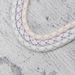 6mm Round Widened Two Color Shoelaces Cross Cross Pattern Versatile Coconut Dad Shoes Casual Sports Shoes_viptrois.com