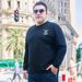 Large Size Men's Clothing, New Ribbed Closed Simple Sweater Men's Fattened Plus Size Long-sleeved Crew Neck Sweater Men's Fat_viptrois.com