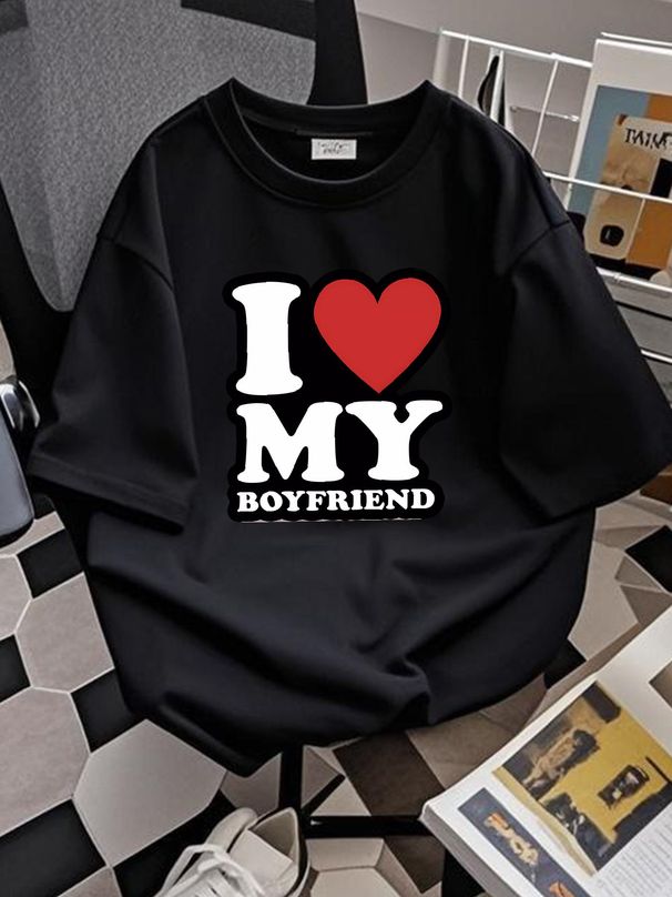 i Love My Friend, I Heart My Bf Baseball Cap Snapback Caps Knitted Hat Breathable Stretched Soft Versatile Homme Summer Slightly Streetwear_viptrois.com