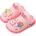 Children's Summer Boys 1-12 Years Old EVA Shower Baby Cool Slippers Girls Hole Shoes_viptrois.com
