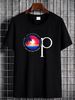 Ocean Pacific The Beach Sunset 1980 California T Shirt Size S_5XL Designer Clothes Casual Unisex Slightly Graphic Breathable Stretched Comfortable_viptrois.com