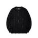 Men's Slim Fit Mesh Knit Sweater - Sexy Long-Sleeve Pullover, Solid Color & Textured Design (White, Black, Beige)_viptrois.com