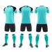 Men's Clothing Fast wholesale cross-border competition training team suits, printed numbers, DIY short-sleeved custom football suits for men_viptrois.com