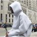 Men's Clothing Fashion Brand High Street Loose Plus Velvet Hooded Sweatshirt Loose Drawstring Sweatpants Suit Unisex_viptrois.com
