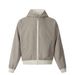 American Style Reversible Houndstooth Plaid Hooded Sweatshirt Men's Street Fashion Loose Casual Couple Jacket_viptrois.com