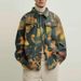 Men's 2025 Spring Printed Lapel Loose Casual Jacket Jacket Top Men's_viptrois.com