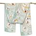 VOOTHOST 150cm*40cm Twill Silk Scarf Women Poncho Hand Rolled Graffiti Printed Long Scarves Wraps Bandana Big Shawl Hijabs Female Foulards VB185_viptrois.com