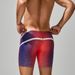 New Swimming Trunks Men's Low Waist Long Boxer Swimming Trunks Comfortable Hot Spring Pants Men's Swimsuit Wholesale_viptrois.com