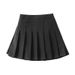2025 Spring And Autumn New Style Girls Skirt Children's Black Pleated Dance Costume Short Skirt Spring And Autumn Baby Western Style Skirt_viptrois.com